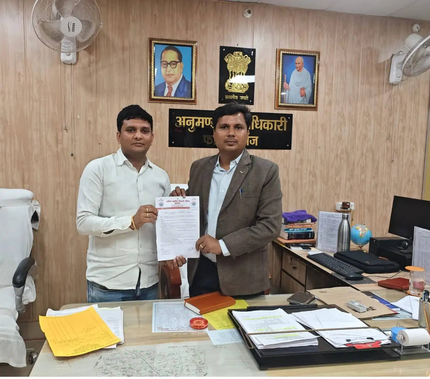 छात्र संघ अध्यक्ष ने प्राइवेट स्कूल की मनमानी के खिलाफ एसडीएम को सौंपा ज्ञापन