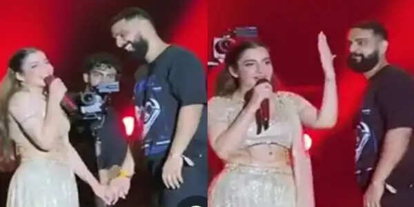 पंजाबी गायिका जैस्मिन सैंडलस ने लाइव कॉन्सर्ट में सगाई का किया ऐलान, मंगेतर शेखर चौधरी को मंच पर बुलाया