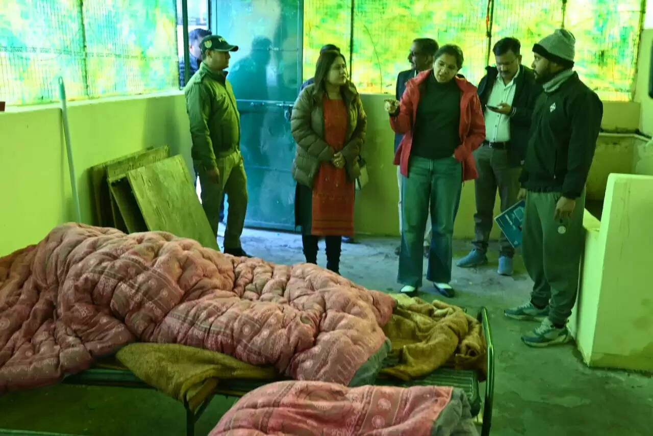 डीएम ने मुनि की रेती में किया औचक निरीक्षण, रैन बसेरा में ठहरे बीमार व्यक्ति के त्वरित उपचार के दिए निर्देश