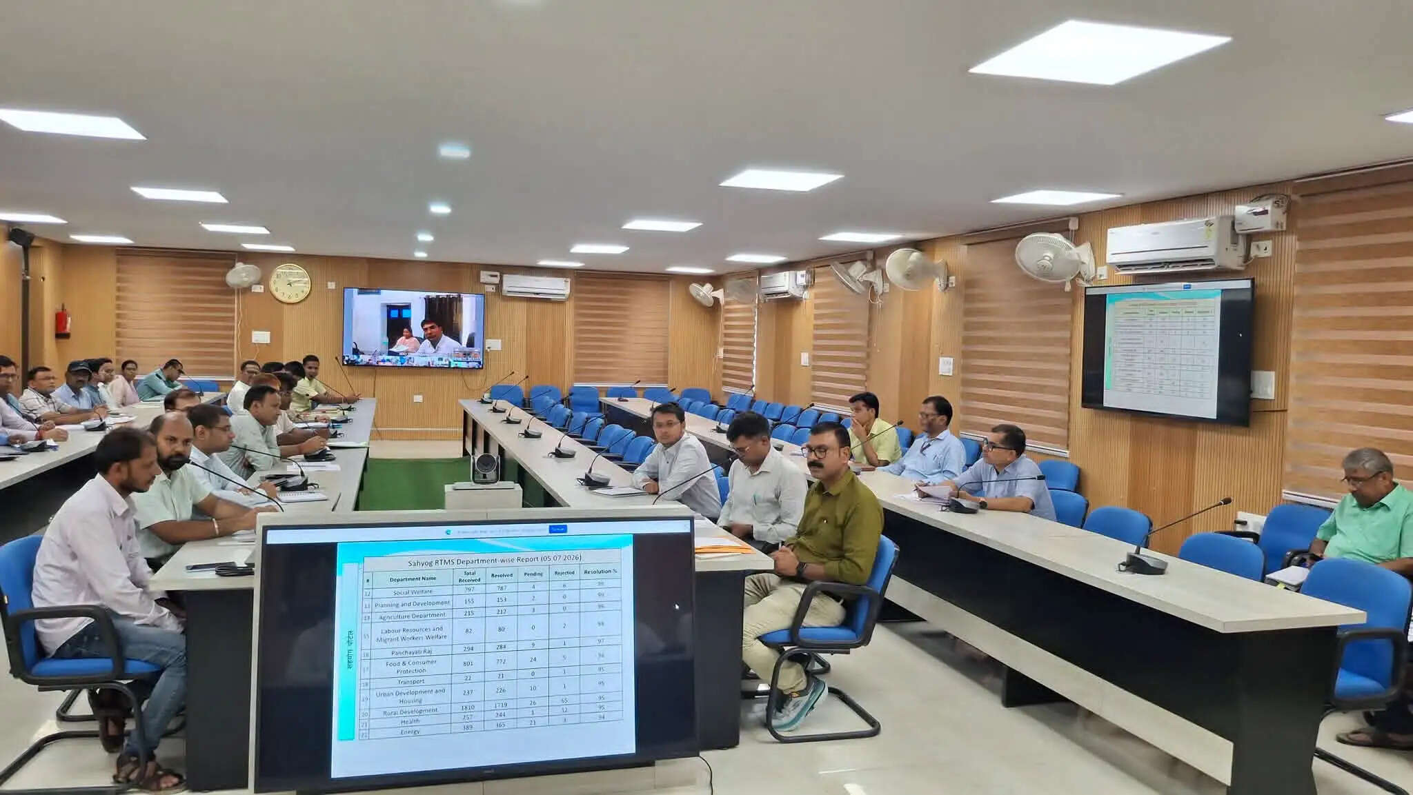 डीएम ने जनकल्याण योजनाओं और लंबित मामलों के त्वरित निष्पादन के दिए निर्देश