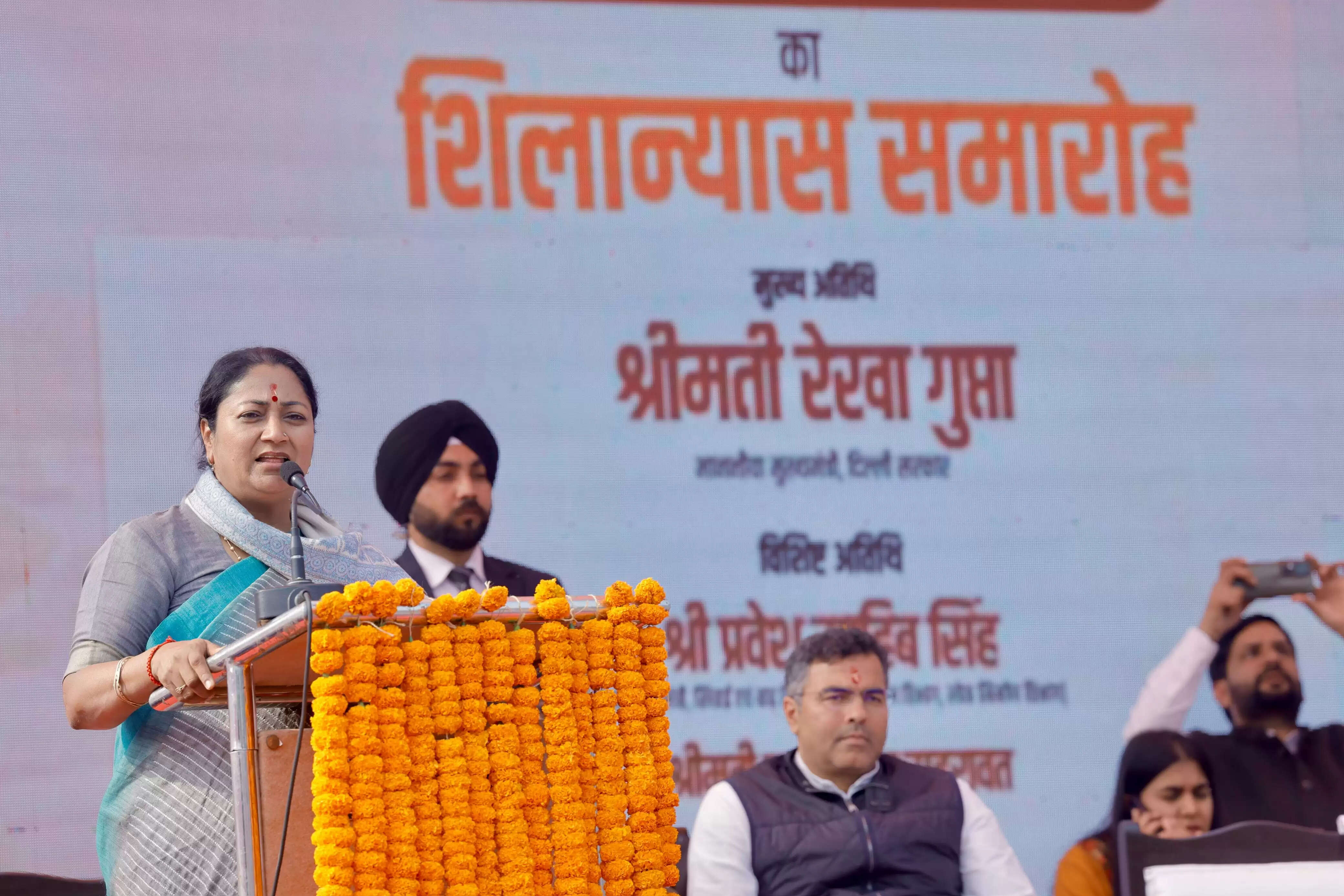 (अपडेट) मुख्यमंत्री ने अटल गार्डन का किया शिलान्यास, बोलीं- घनी आबादी के लिए ‘लाइफलाइन’ बनेगा गार्डन