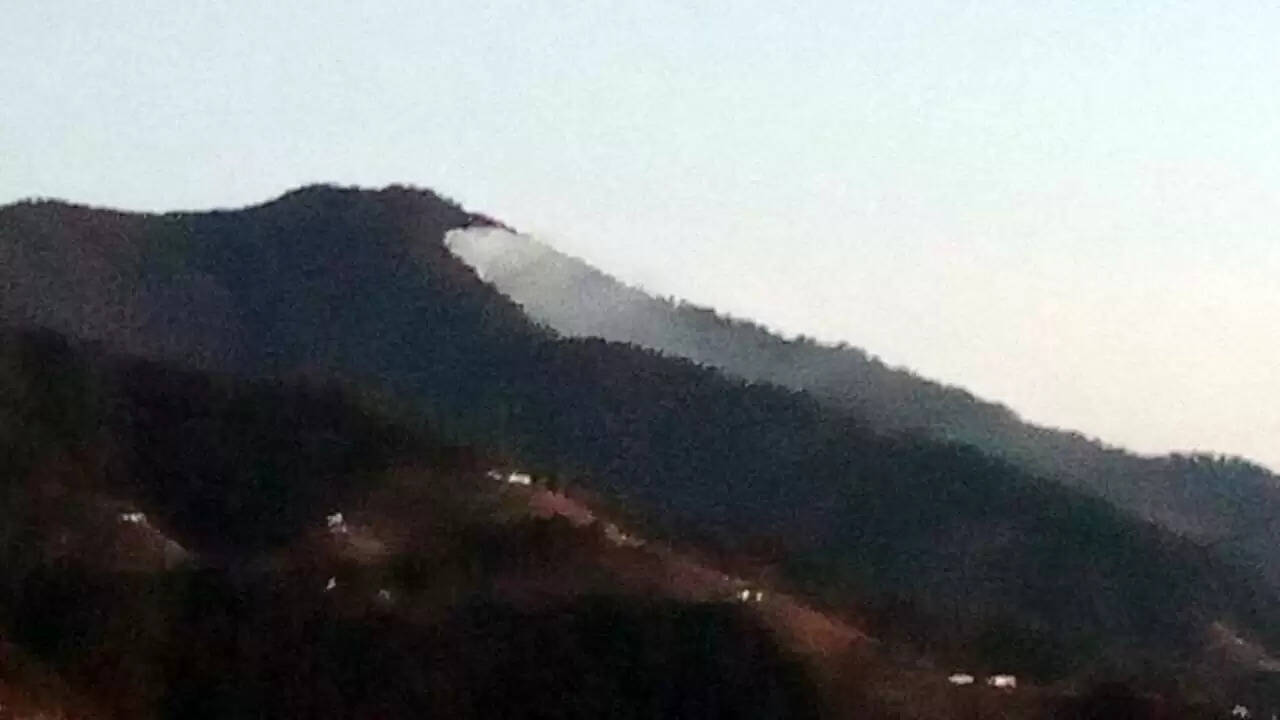 एक सप्ताह से सुलग रहे हैं कमरूघाटी के जंगल करोड़ों की वन संपदा स्वाह,