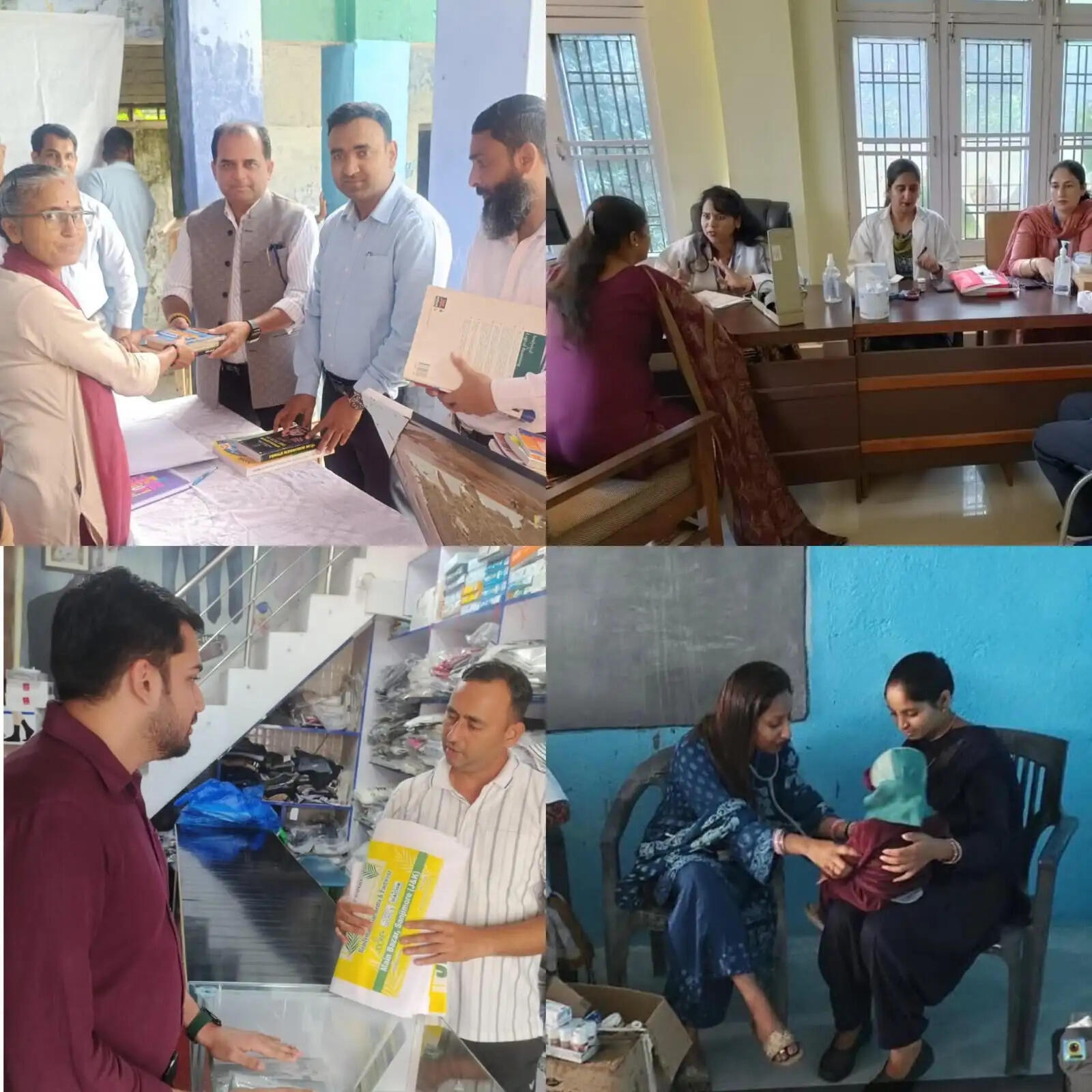 सेवा पर्व के पहले दिन कठुआ में स्वास्थ्य स्वच्छता और शिक्षा से जुड़ी गतिविधियां