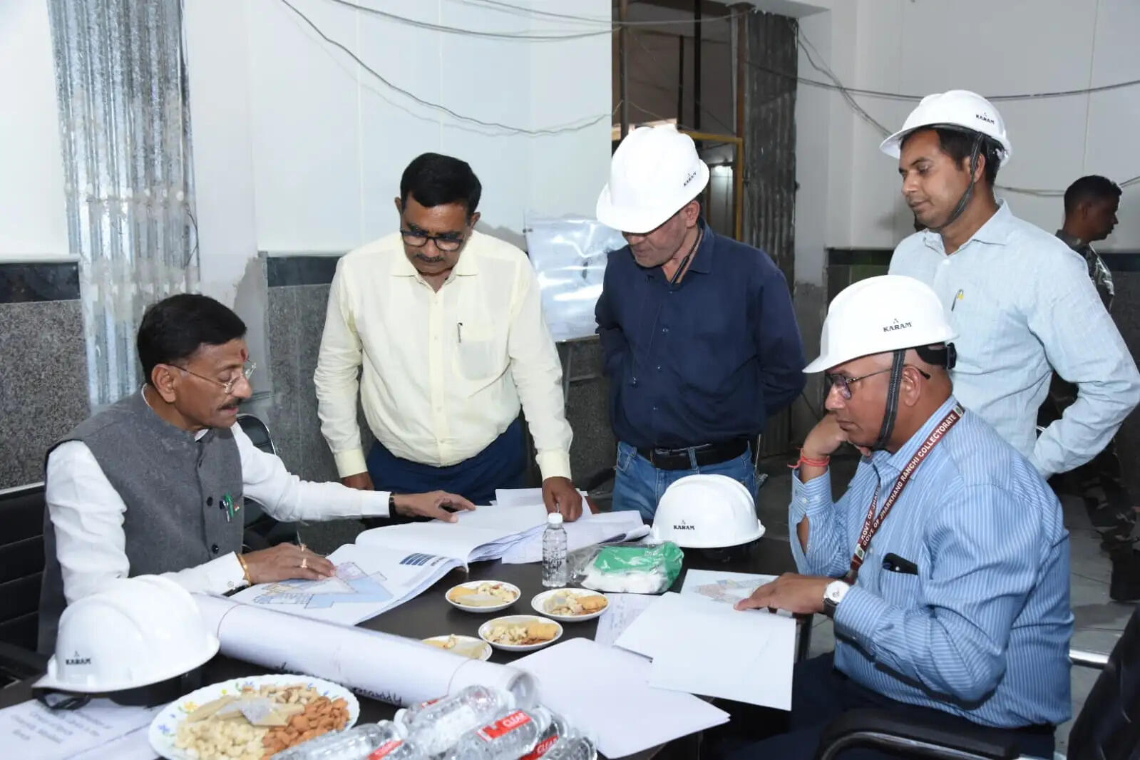 मोरहाबादी में बन रहे 65 करोड़ की लागत से विश्वस्तरीय लाइब्रेरी जून में होगा तैयार