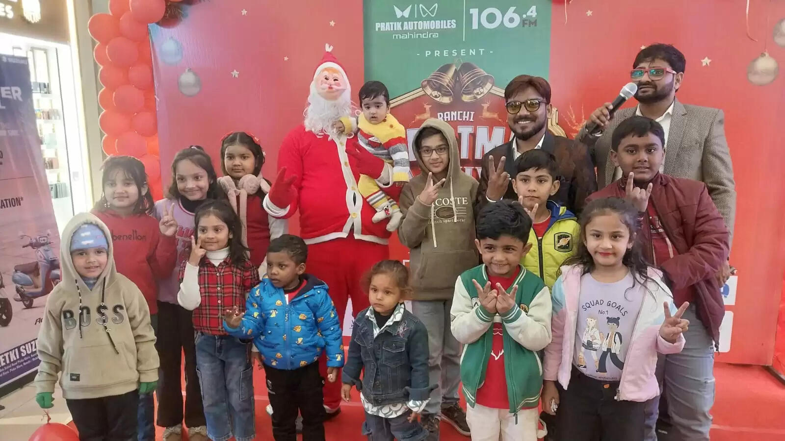 मॉल ऑफ रांची में क्रिसमस कार्निवल का आयोजन