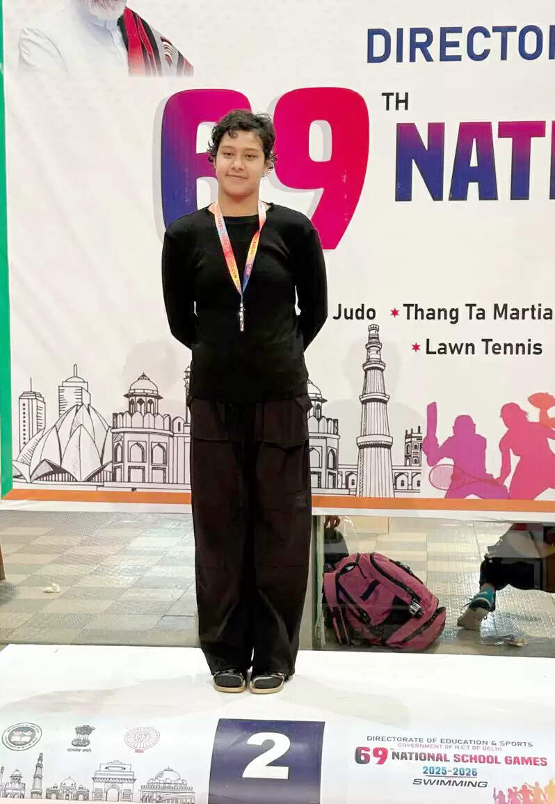 राष्ट्रीय खेलों में नैनीताल की ईरा ने तैराकी में दिलाया उत्तराखंड को पहला पदक