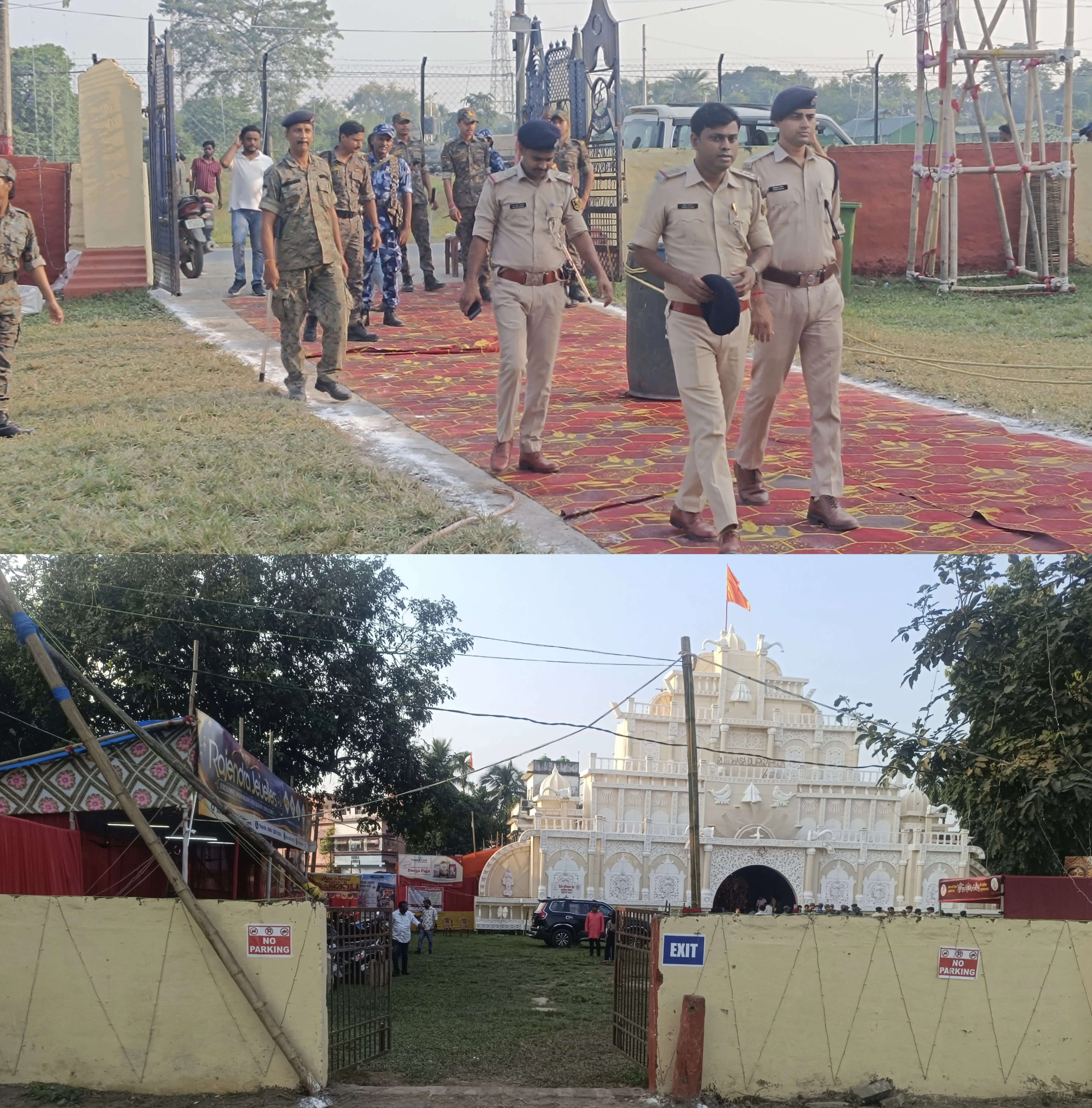 कोलकाता हादसे के बाद किशनगंज के दुर्गा पूजा पंडालों में सुरक्षा सख्त