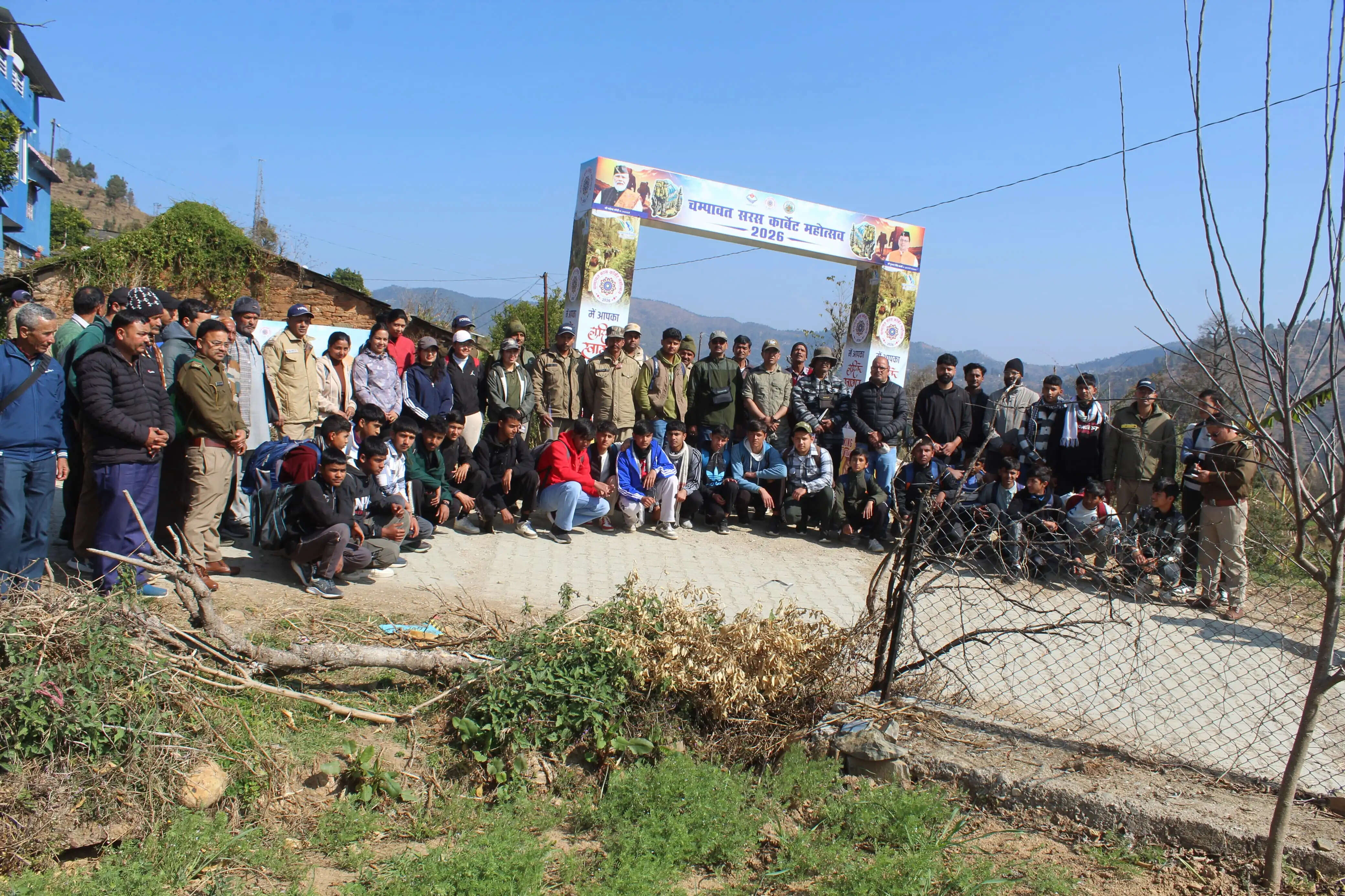 सरस कॉर्बेट महोत्सव: जिम कॉर्बेट ट्रेल पर 70 प्रतिभागियों ने की ट्रैकिंग