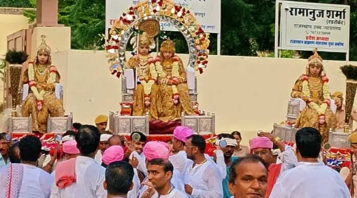 परकोटे में दिखी 208 साल पुरानी 'हेड़े की परिक्रमा' की रंगत