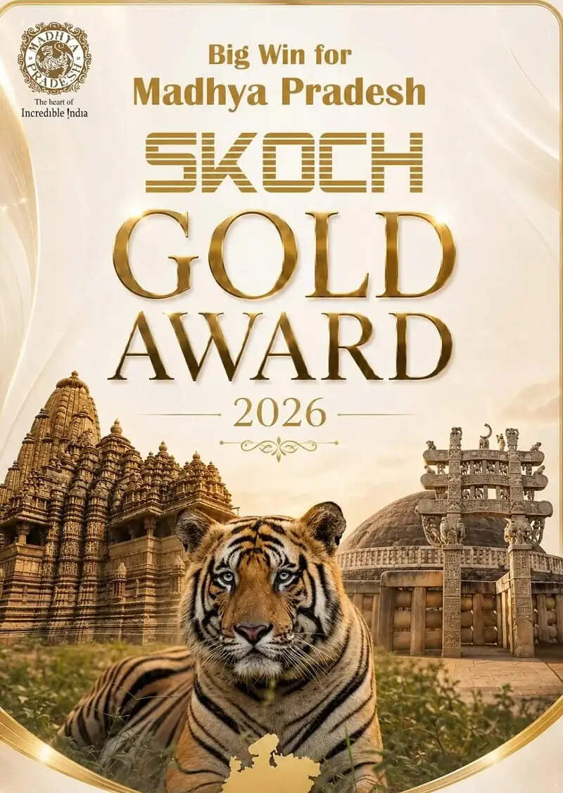 मध्य प्रदेश पर्यटन के ‘रिस्पॉन्सिबल टूरिज्म मिशन’ को मिला प्रतिष्ठित ‘स्कॉच गोल्ड अवार्ड 2026’