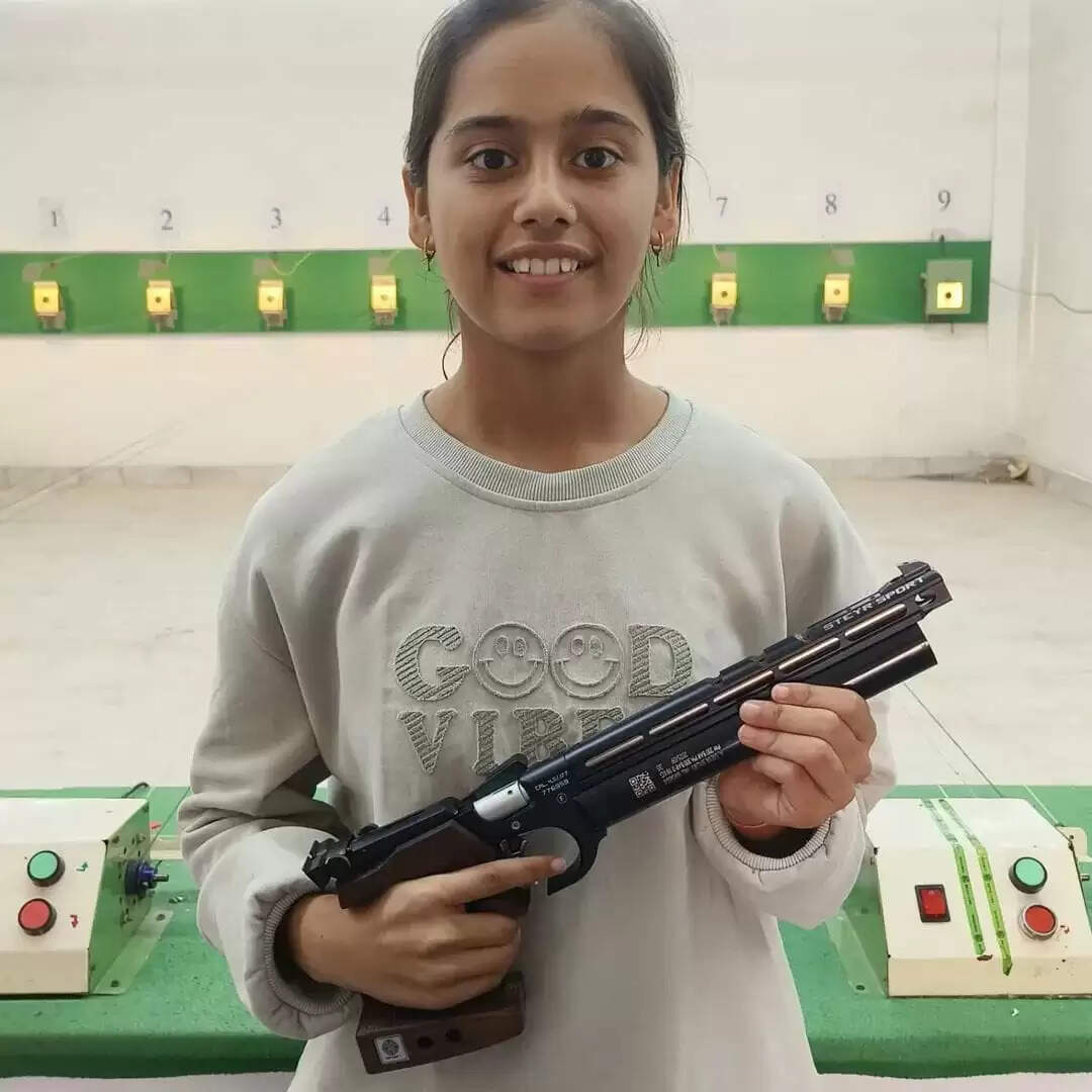 दर्शाना सुथार का नेशनल शूटिंग चैंपियनशिप में दमदार प्रदर्शन