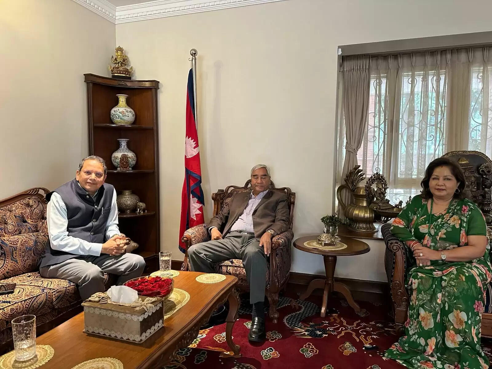 भाजपा विदेश विभाग प्रमुख ने नेपाल में विदेश मंत्री डॉ. आरजू राणा देउबा के साथ बैठक की