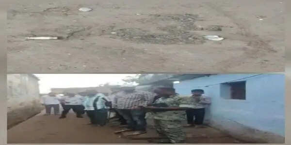 बाइक सवार अपराधियों ने ट्रक चालक के घर की फायरिंग