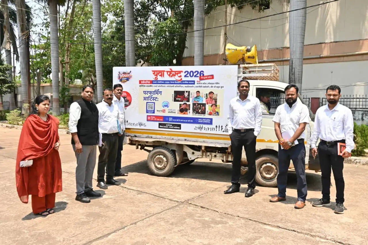 युवा उत्सव 2026 के प्रचार के लिए विशेष रथ रवाना, 24-25 अप्रैल को प्रतिभाओं का महाकुंभ