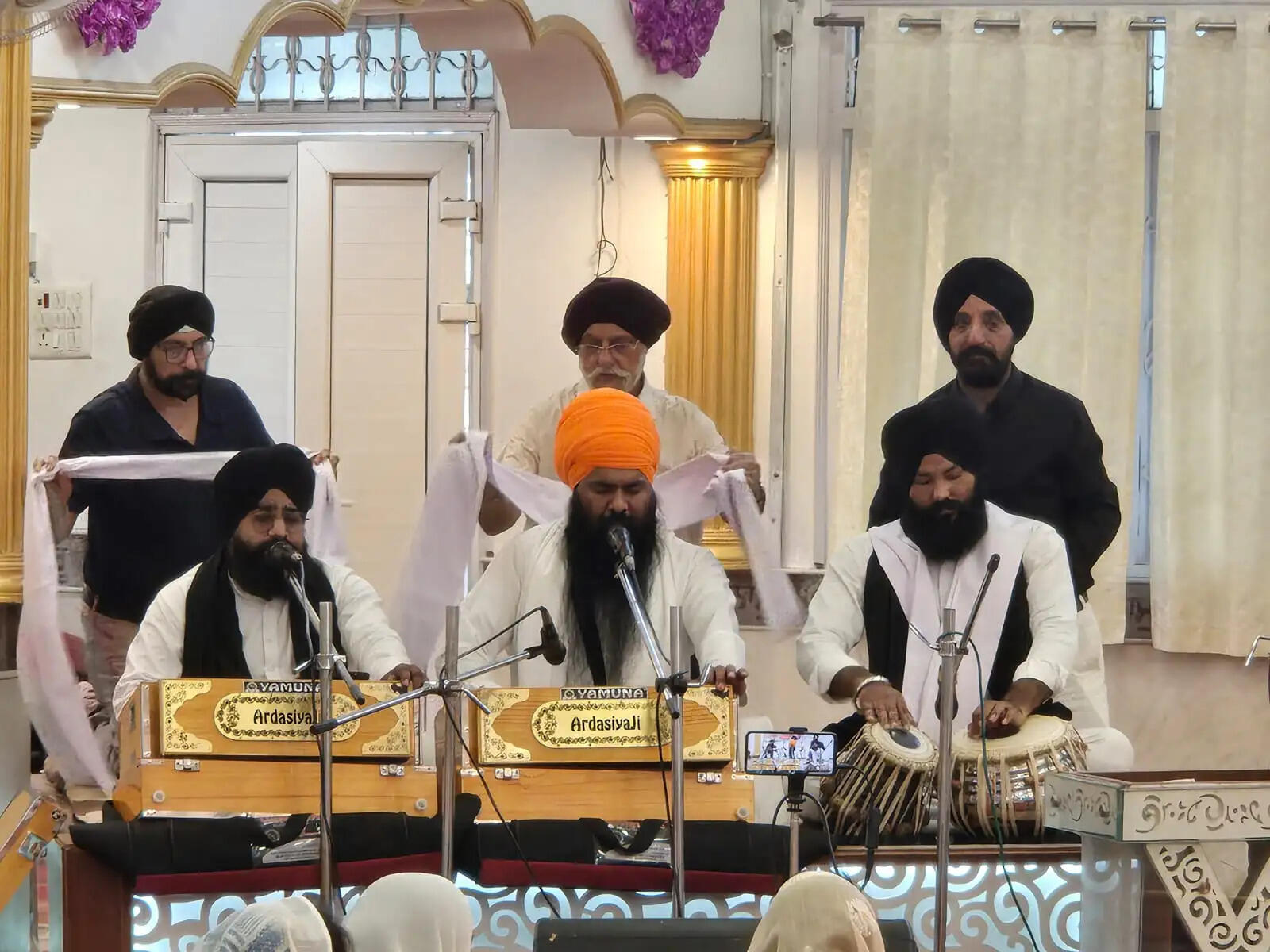 गुरुद्वारा साहिब में सादगी से मनाया गया गुरु अर्जन देव जी का शहीदी गुरुपर्व
