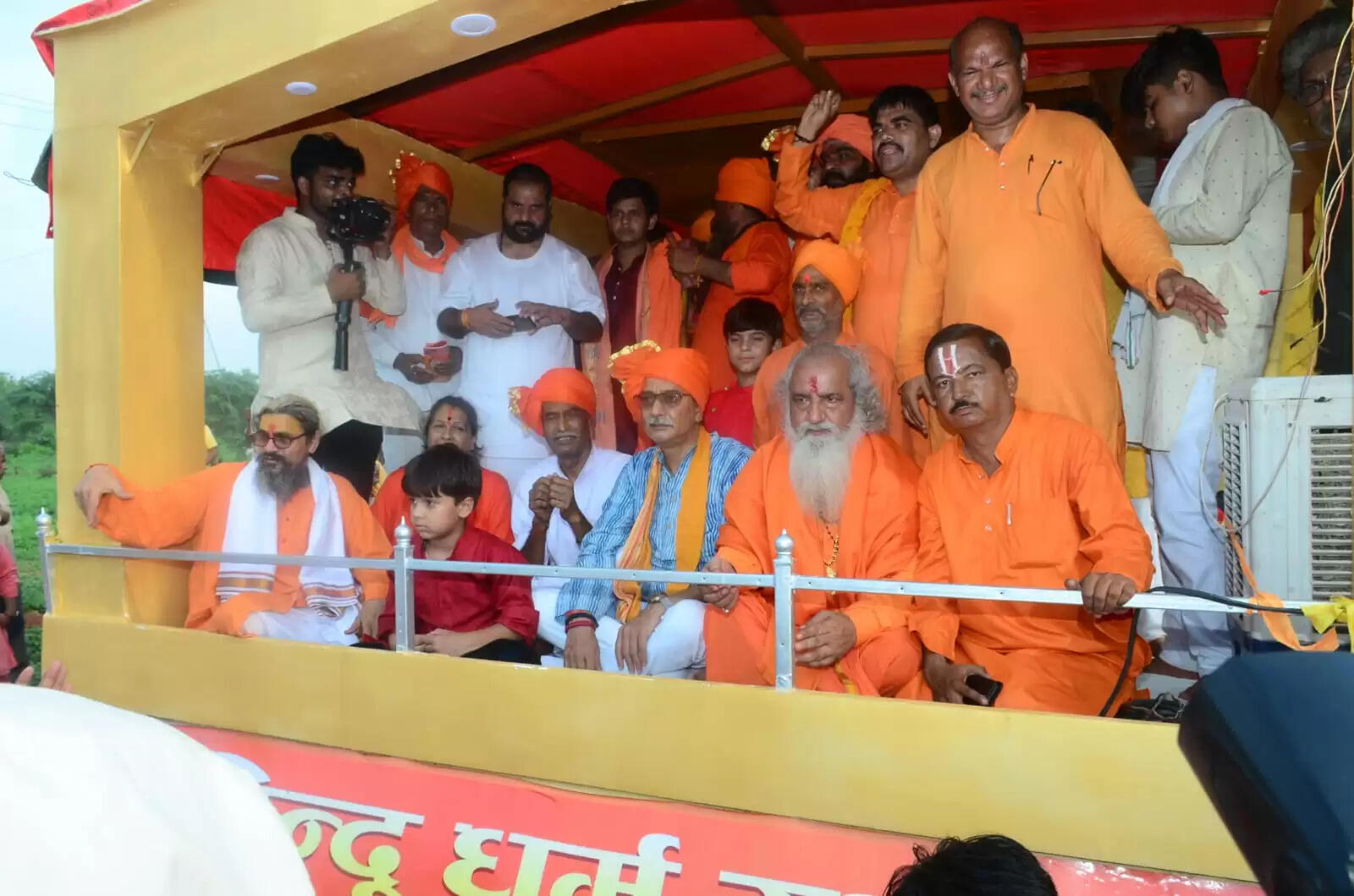 हिन्दू राष्ट्र के लिए श्रीरामराज्य संकल्प धर्मरथ यात्रा ने किया महानगर भ्रमण