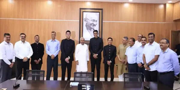 मुख्यमंत्री से वर्ष 2024 बैच के बिहार कैडर के भारतीय वन सेवा के प्रशिक्षु अधिकारियों ने की मुलाकात