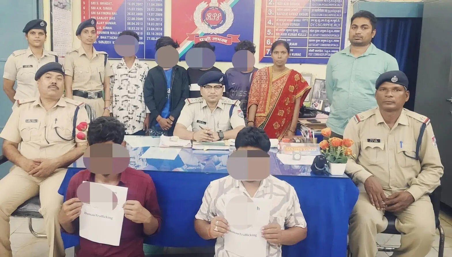 ऑपरेशन ‘नन्हे फरिश्ते’ के अंतर्गत दस नाबालिगों का बचाव, दो तस्कर गिरफ्तार
