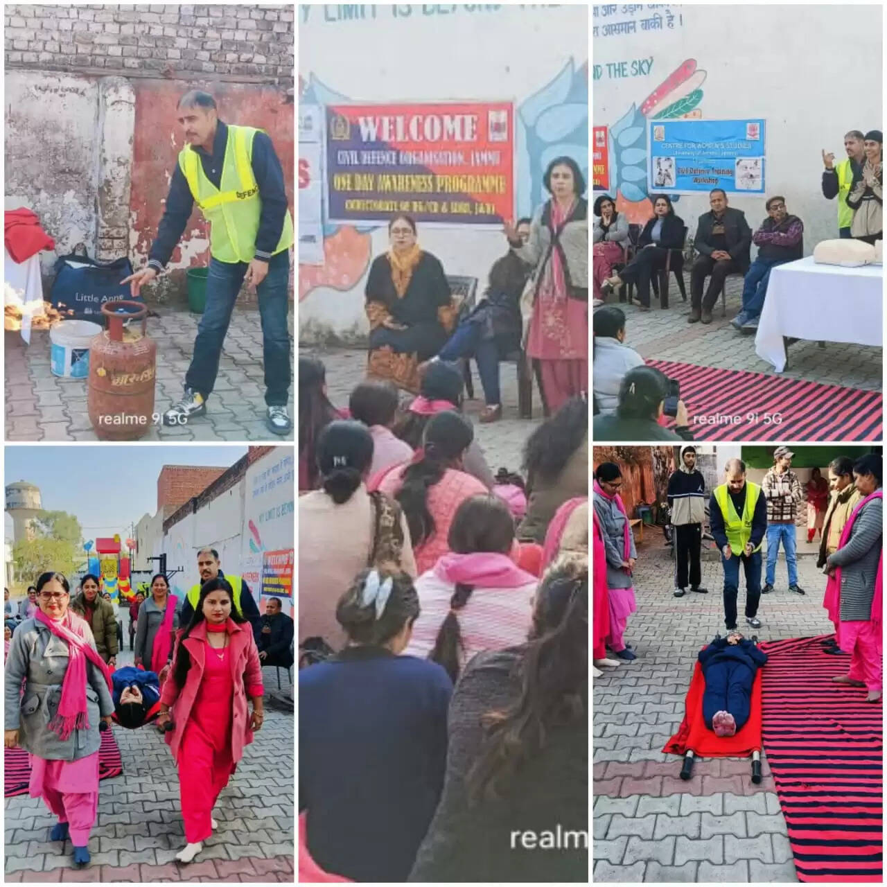 सिविल डिफेंस जम्मू ने आपदा प्रबंधन पर एक दिवसीय जागरूकता कार्यक्रम आयोजित