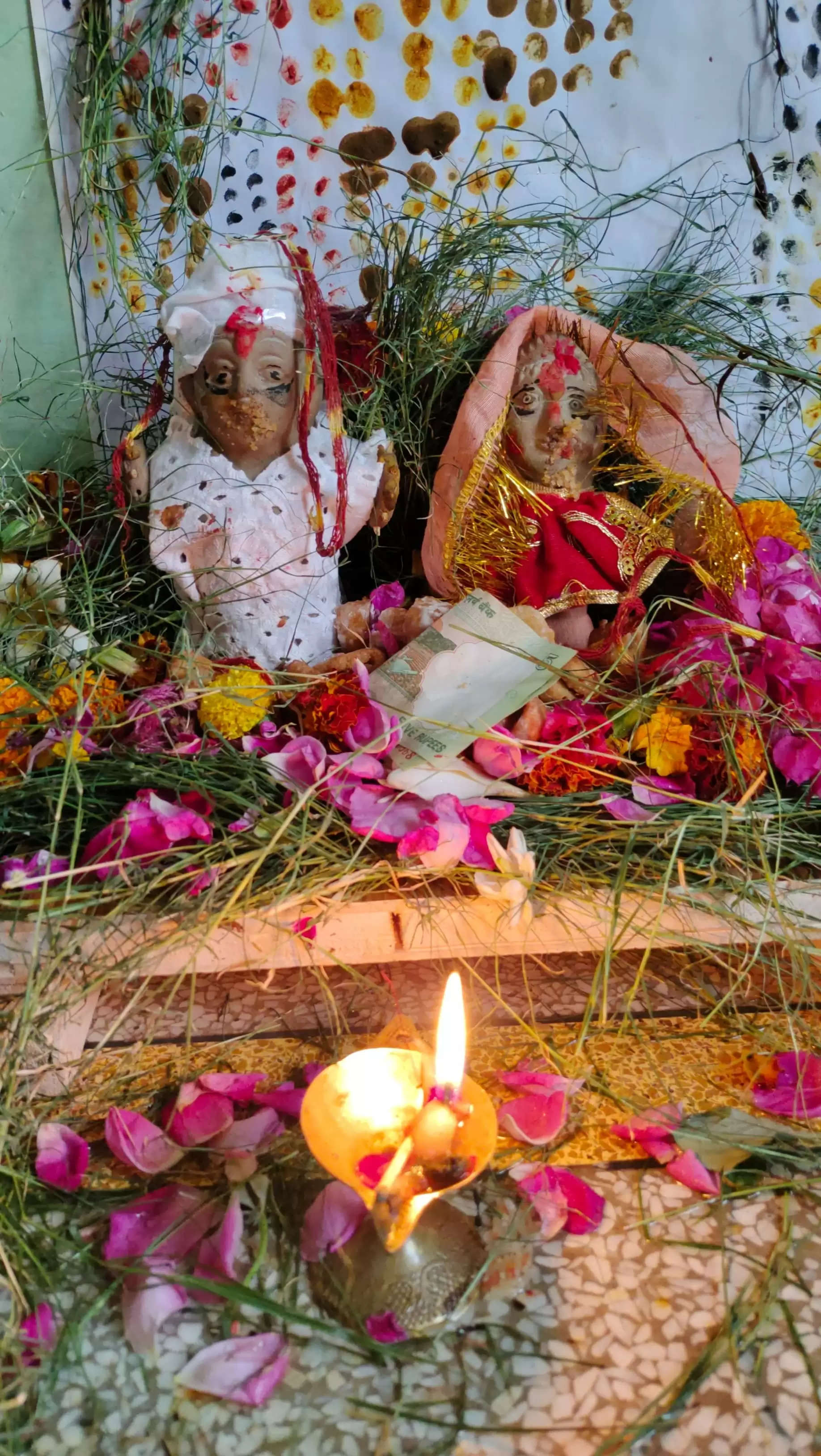 घरों में हुई गणगौर की पूजा, अलवर में शाम को महल चौक से निकलेगी शाही सवारी