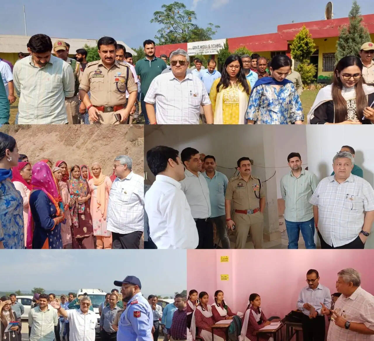 उपायुक्त रियासी ने जन शिकायतों का निवारण किया, कटरा कस्बे में स्कूलों, सड़क निर्माण कार्यों का निरीक्षण किया