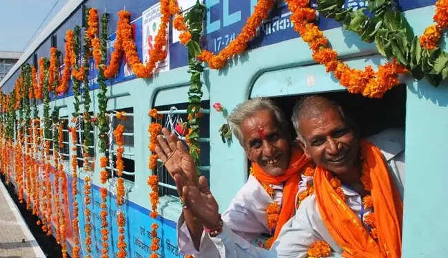 मप्रः मुख्यमंत्री तीर्थ दर्शन योजना के तहत आज हरिद्वार-ऋषिकेश के लिए रवाना होगी विशेष ट्रेन