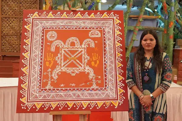 उत्तरप्रदेश की कोहबर और माते पूजा चित्र परंपरा पर तीन दिवसीय अंकन शिविर का समापन
