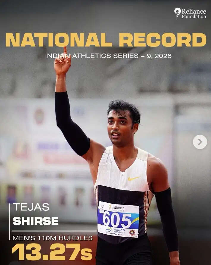 तेजस शिर्से ने बनाया नया राष्ट्रीय रिकॉर्ड, राष्ट्रमंडल खेलों के लिए किया क्वालीफाई