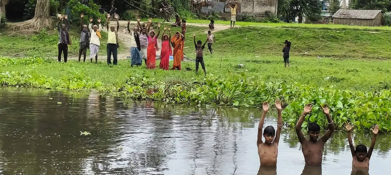 बहेड़वा नदी में अब तक नहीं बना पुल, 15 हजार से अधिक आबादी को आवागमन में परेशानी