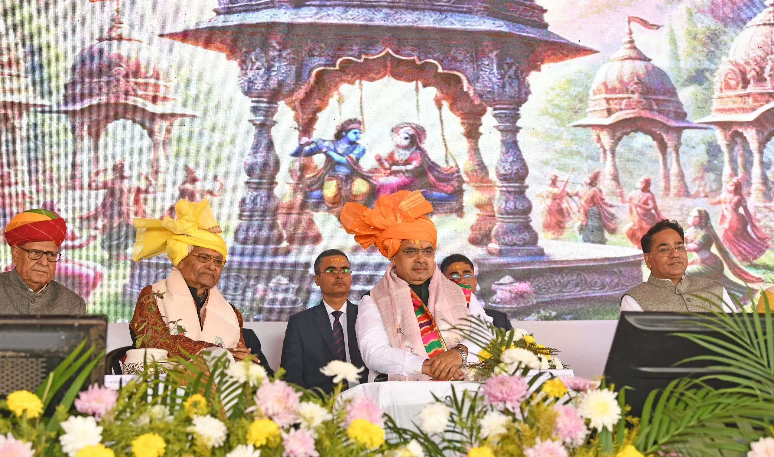 गिरिराज जी के आशीर्वाद से विकसित राजस्थान के सपने को करेंगे शत-प्रतिशत पूरा : मुख्यमंत्री