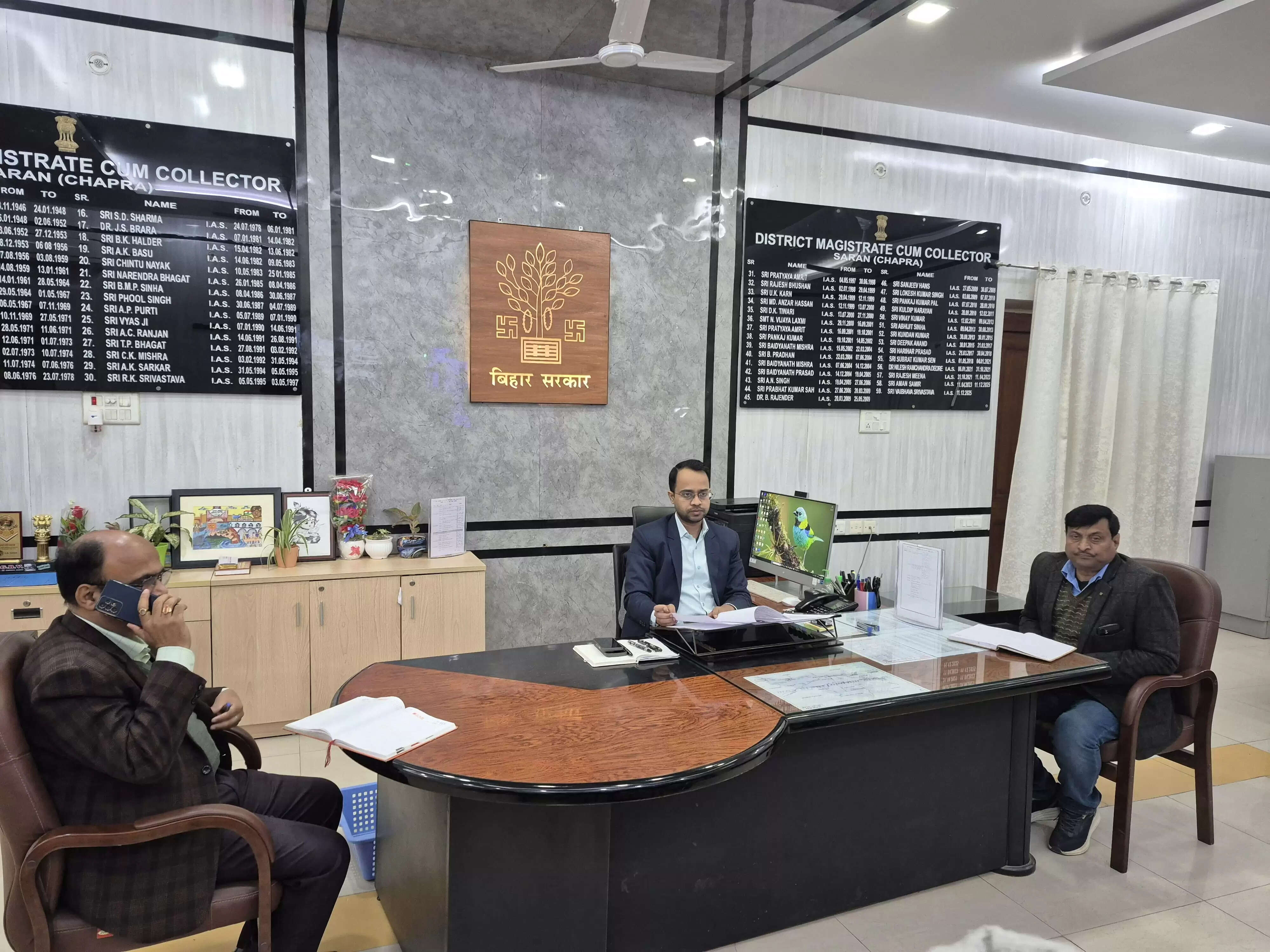 डबल डेकर परियोजना की जिलाधिकारी ने कि समीक्षा