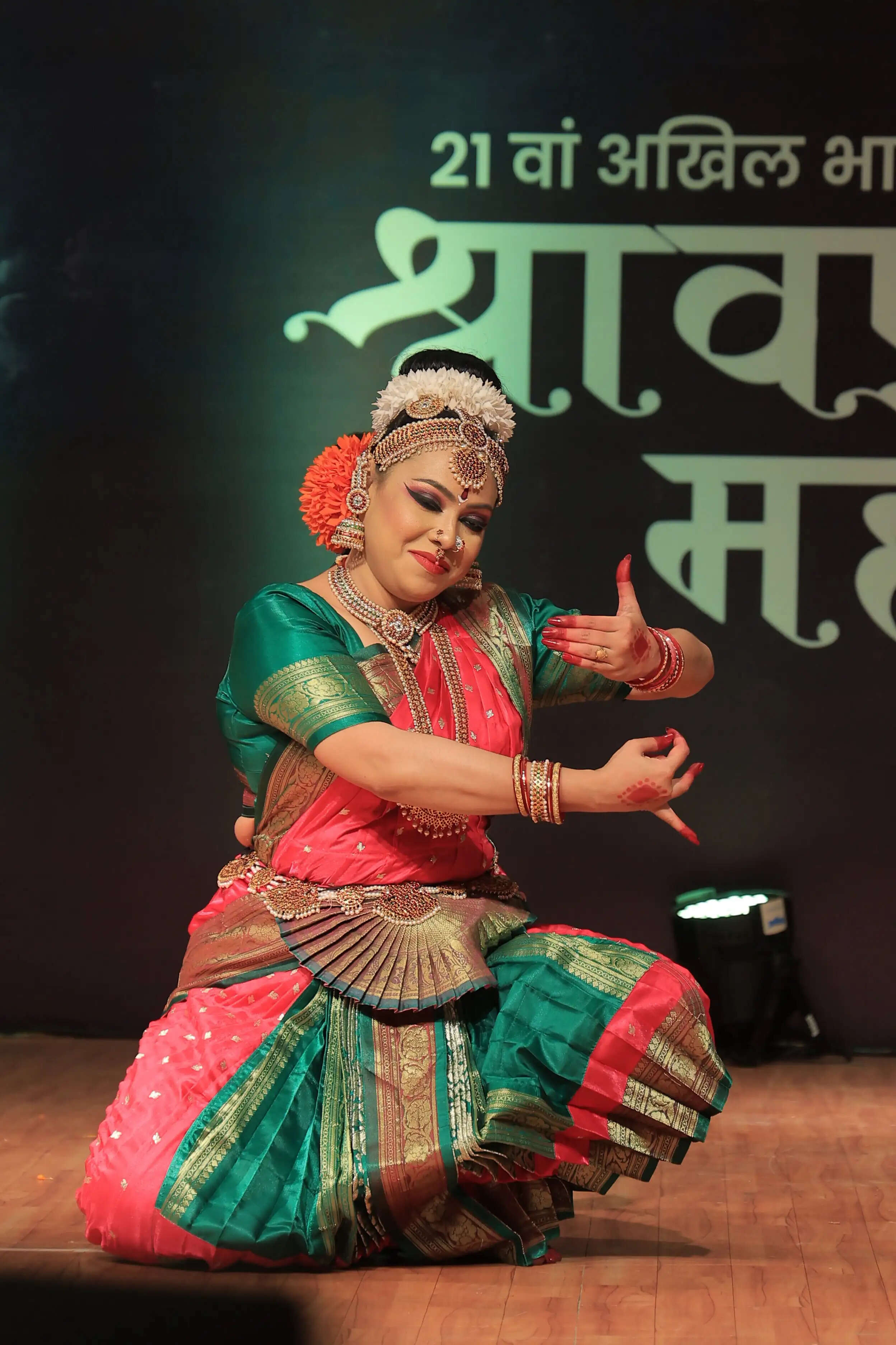 श्रावण महोत्सव की दूसरी संध्या में हुई एकल शास्त्रीय गायन, समूह वादन पखावज, समूह नृत्य भरतनाट्यम की प्रस्तुति