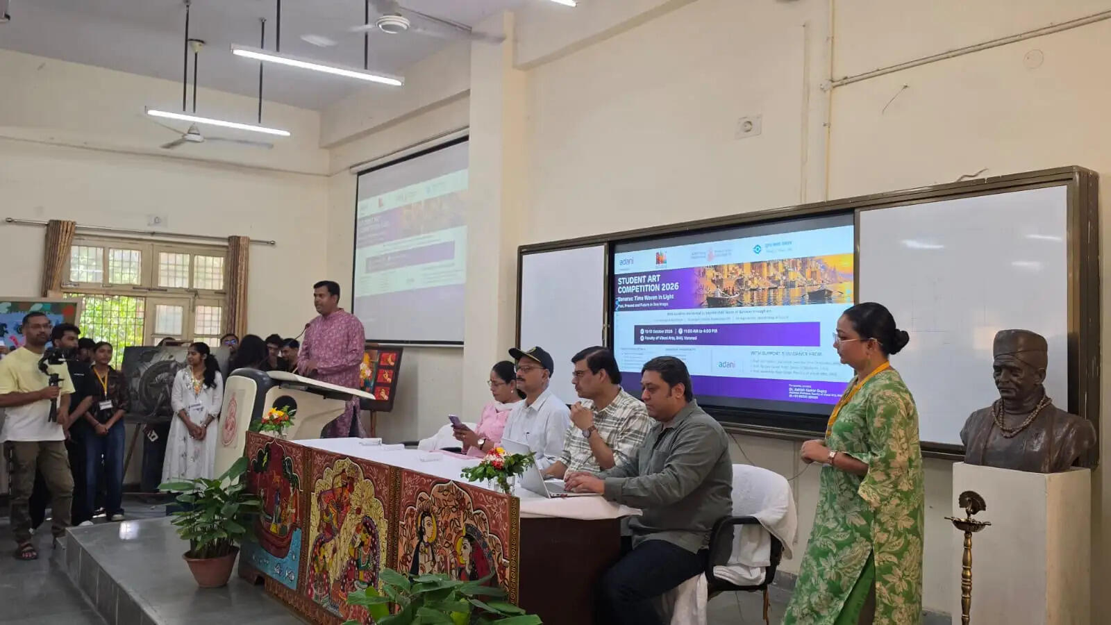 बीएचयू में अडानी ग्रुप की पहल पर ‘स्टूडेंट आर्ट कॉम्पिटिशन 2026’, 500 से अधिक विद्यार्थियों ने लिया हिस्सा