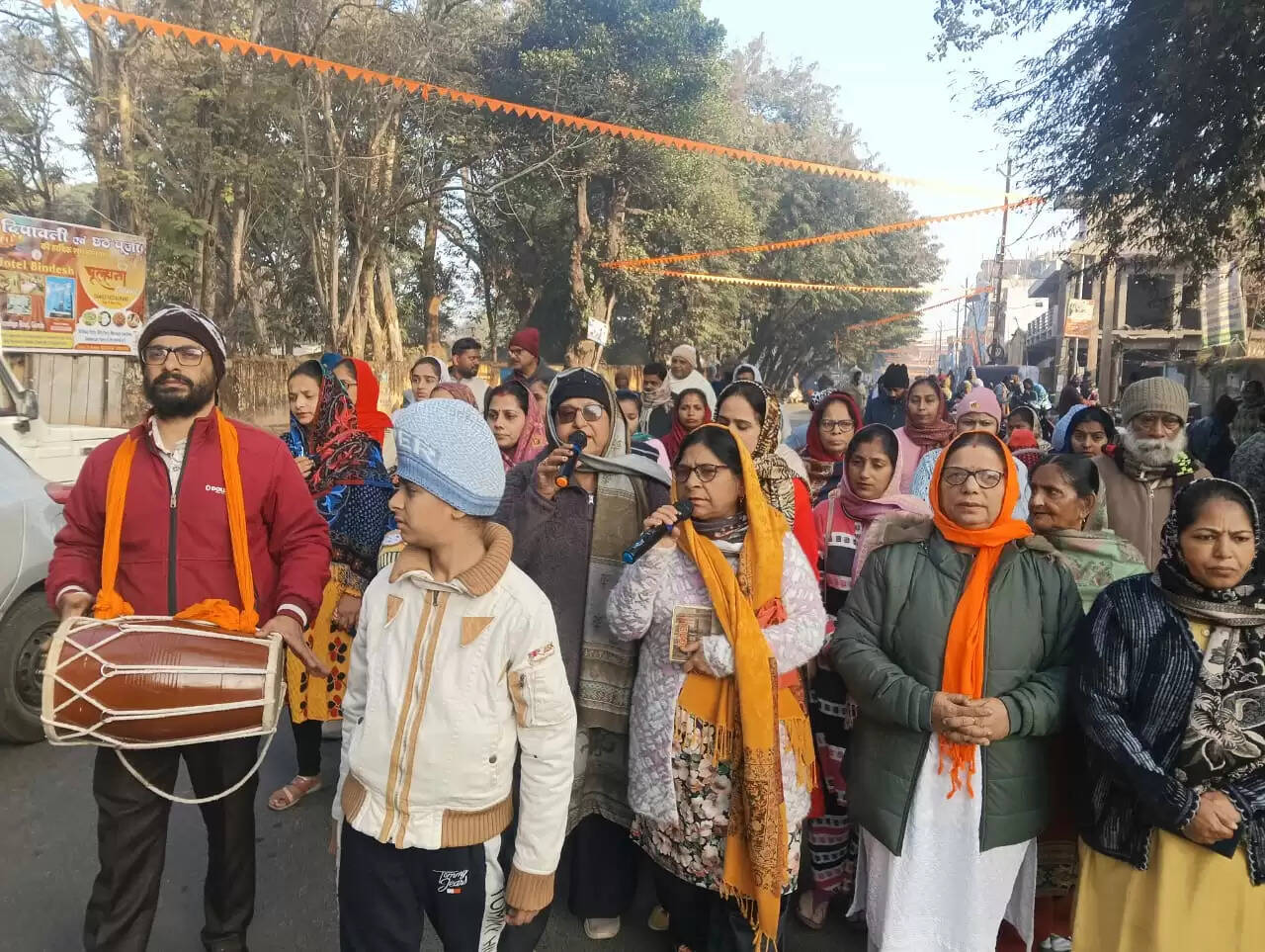 गुरु साहिबजादों की शहादत दिवस पर गुमला में भव्य प्रभात फेरी और कीर्तन आयोजन