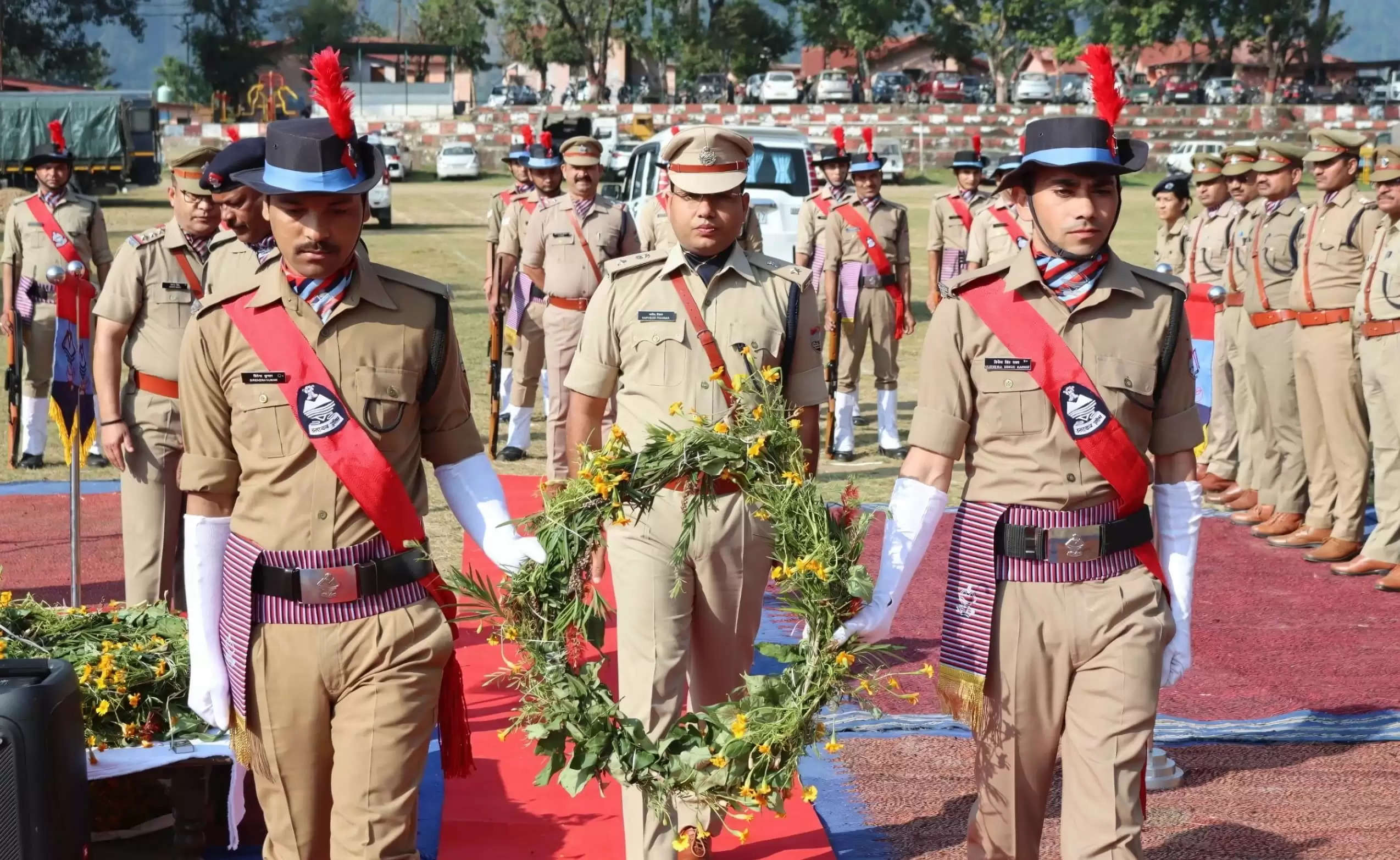 राष्ट्रीय पुलिस स्मृति दिवस पर शहीद पुलिस कर्मियों को नमन