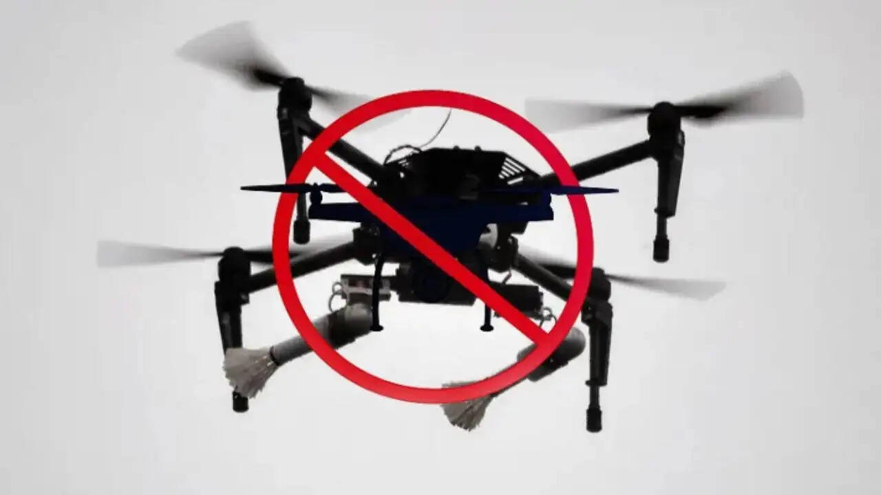 राजधानी में वीवीआईपी का आगमन पर 25 अप्रैल को नो-ड्रोन जोन घोषित