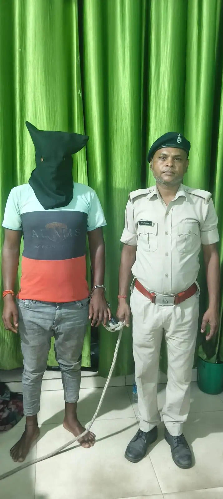 अपहरण मामले के अभियुक्त को भेजा गया जेल