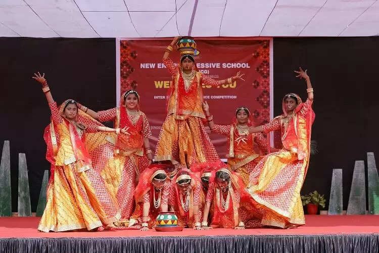 कोरबा : न्यू एरा प्रोग्रेसिव स्कूल में अंतर-विद्यालय समूह नृत्य प्रतियोगिता ‘स्पंदन’ का भव्य आयोजन