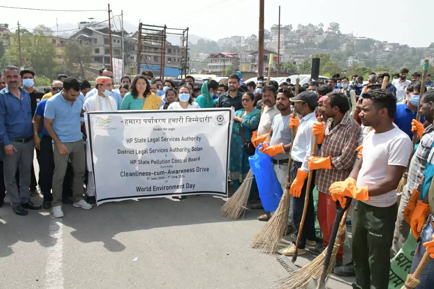 विश्व पर्यावरण दिवस के अवसर पर स्वच्छता अभियान आयोजित