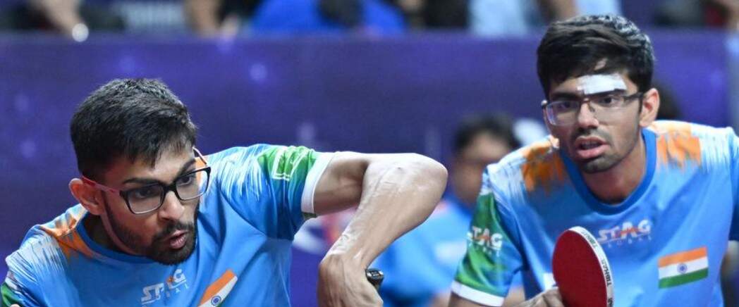 चीन स्मैश के सेमीफाइनल में हारे मानुष शाह और मानव ठक्कर
