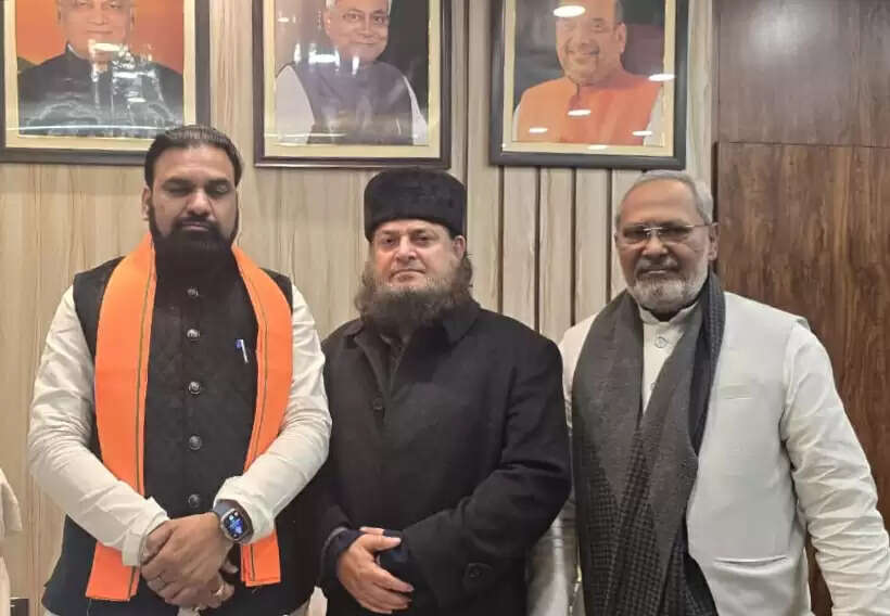 उप मुख्यमंत्री सम्राट चौधरी से मिले सैयद हसन