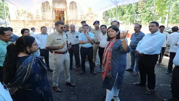 ग्वालियरः कलेक्टर, एसपी और नगर निगम आयुक्त ने लिया जन्माष्टमी पर्व की तैयारियों का जायजा