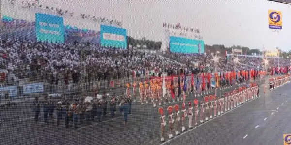चित्रकूट थाने में गूंजा राष्ट्रीय एकता का संदेश:डीजीपी ने देखा एकता परेड का सीधा प्रसारण
