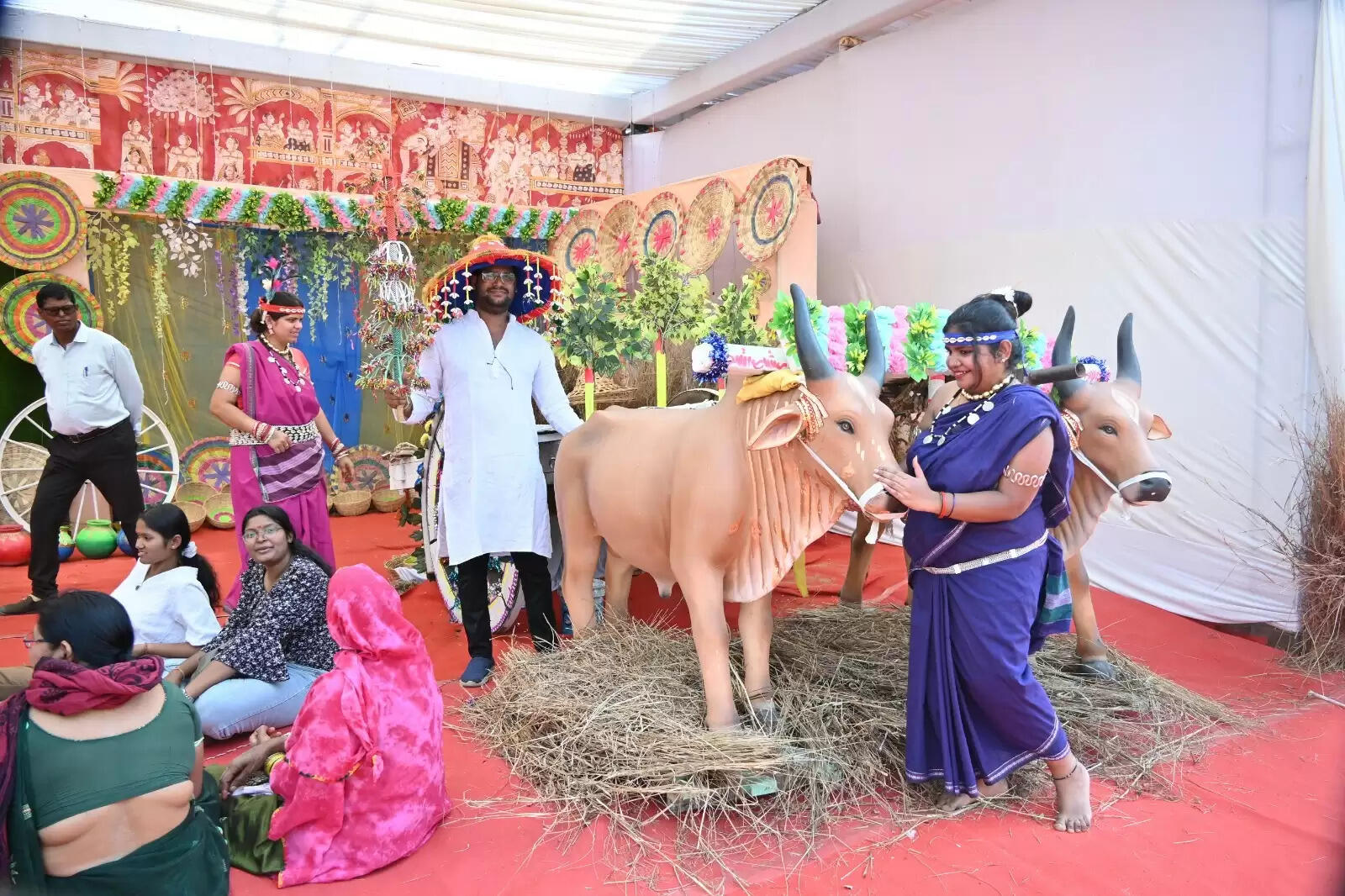 राजिम कुंभ कल्प में सेल्फी जोन : पुराने जमाने की यादें हो रही ताजा