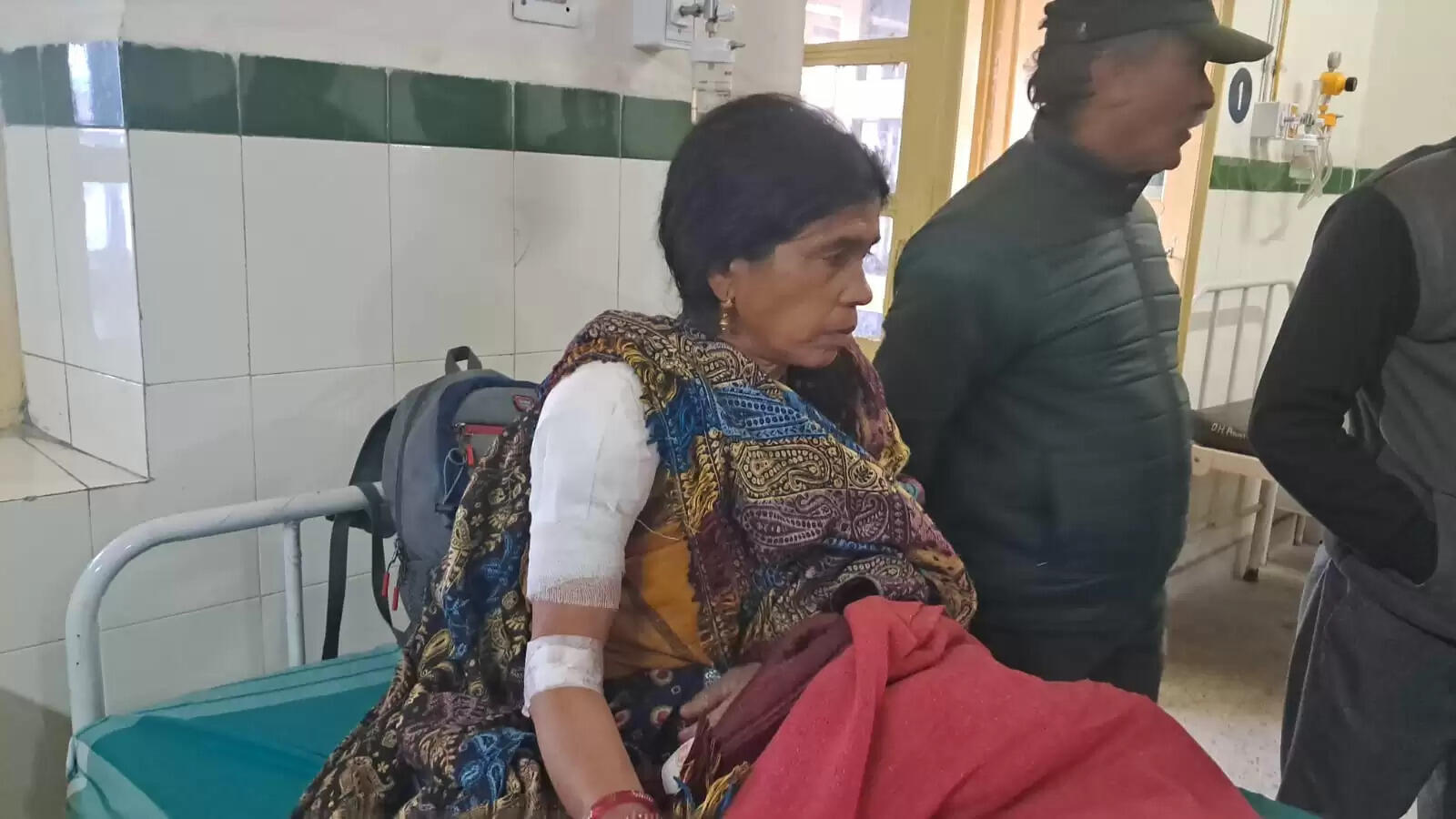 पाबौ के रतकोटी में गुलदार ने महिला को किया घायल