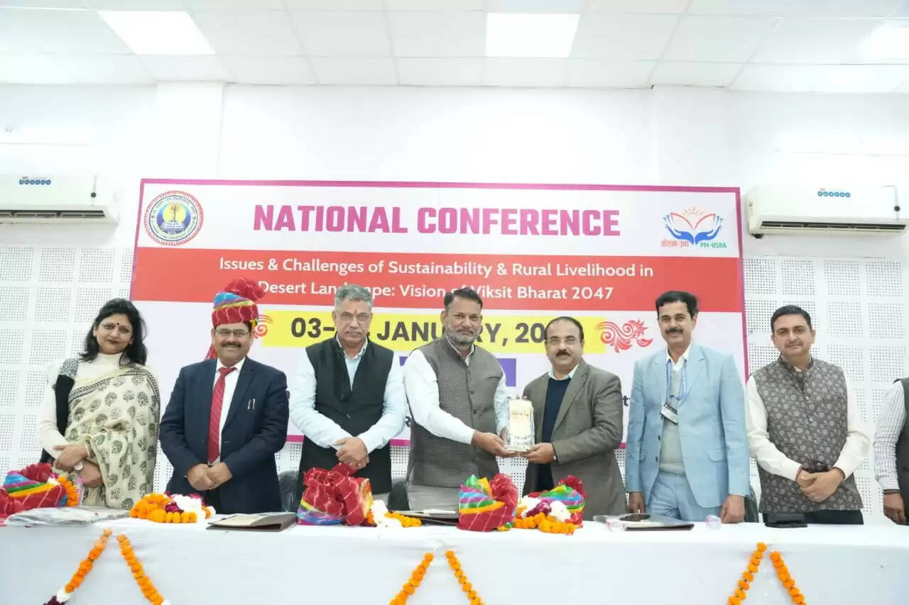 मरुस्थलीय अध्ययन विकसित भारत 2047 के लिए जरूरी: प्रो. सिंह