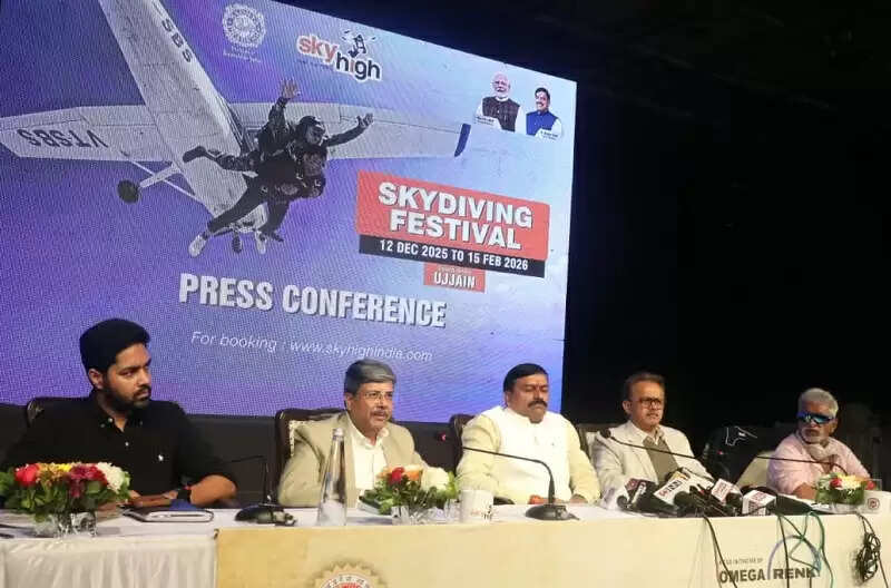 मप्रः उज्जैन में स्काई डाइविंग का पांचवा संस्करण 12 दिसंबर से