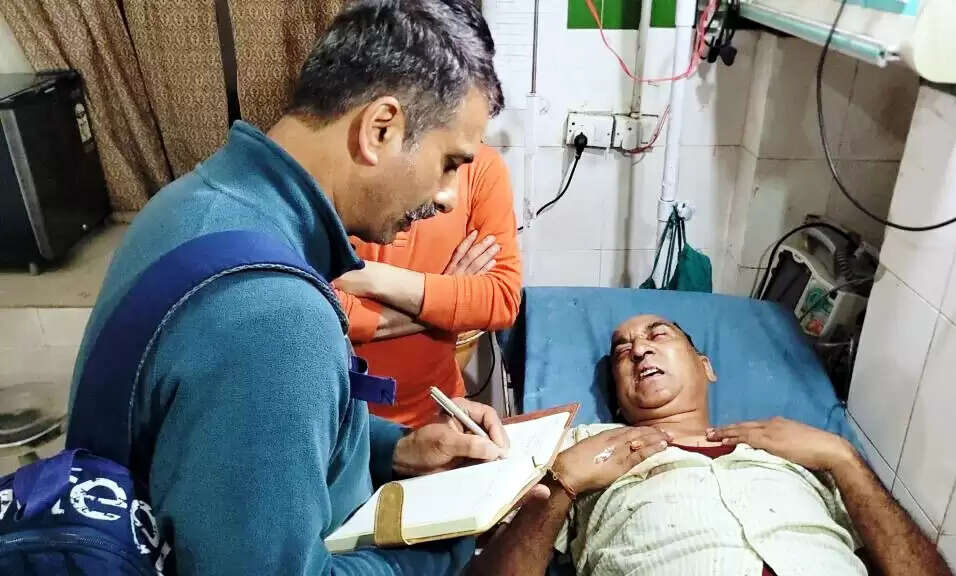 क्षेत्र पंचायत सदस्य पद के प्रत्याशी व समर्थकों से मारपीट