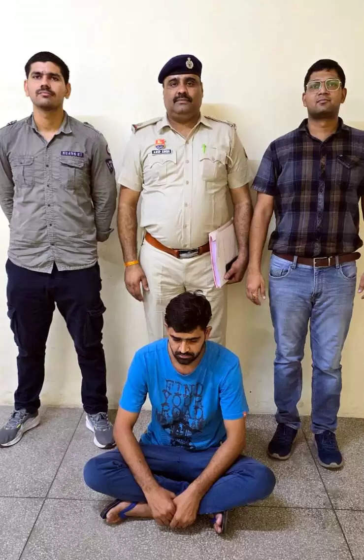 फरीदाबाद: फर्जी वेबसाइट बनाकर विदेश भेजने वाले आरोपी को पुलिस ने दबोचा