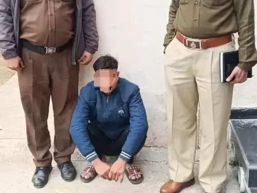 पलवल: साइबर ठग गिरोह के एक सदस्य को पुलिस ने किया काबू